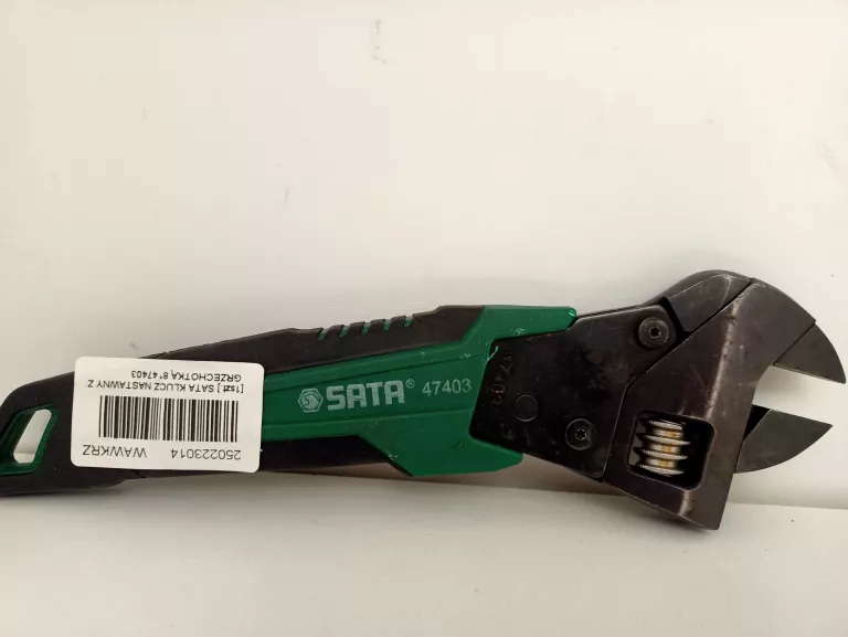 SATA KLUCZ NASTAWNY Z GRZECHOTKĄ 8" 47403