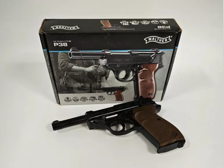 PISTOLET ASG UMAREX WALTHER P38 - SUPER STAN -