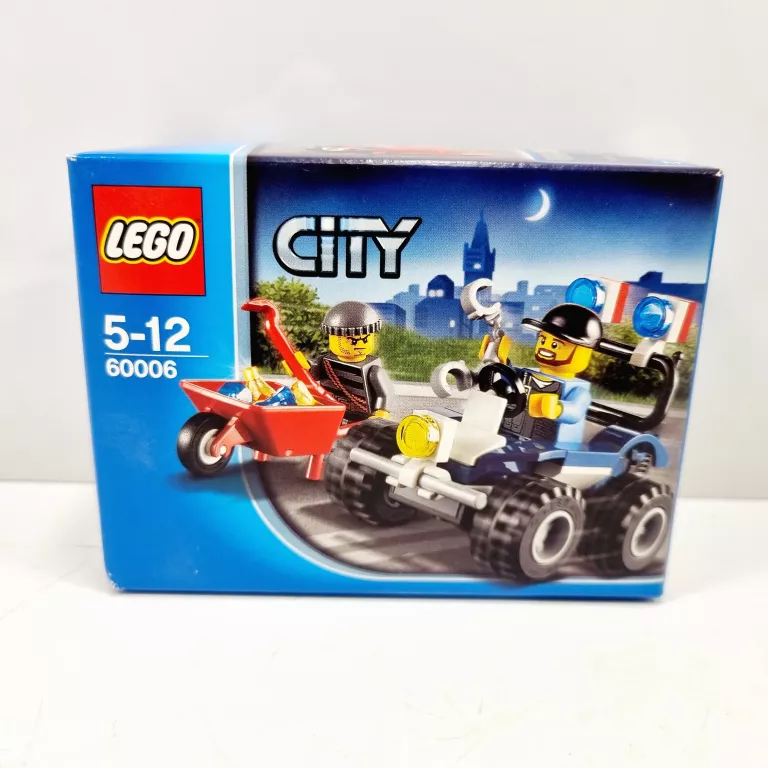 LEGO 60006 CITY - QUAD POLICYJNY KLOCKI