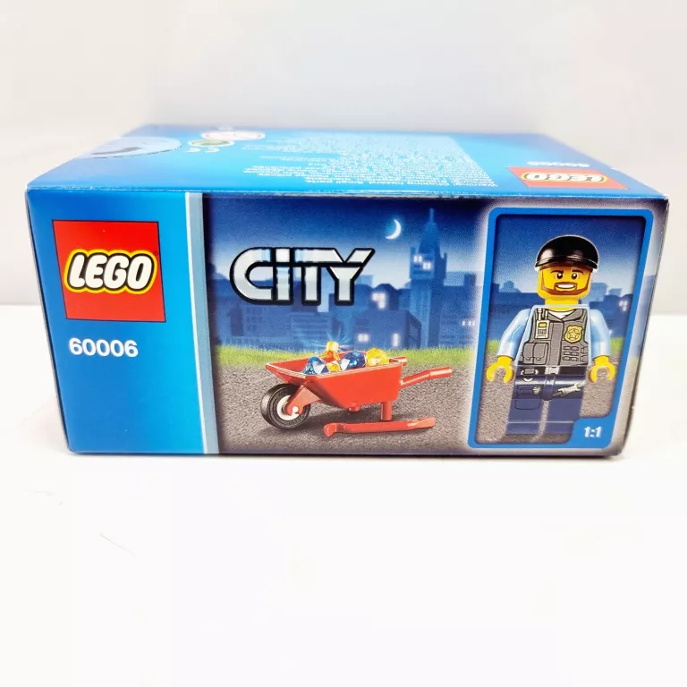 LEGO 60006 CITY - QUAD POLICYJNY KLOCKI