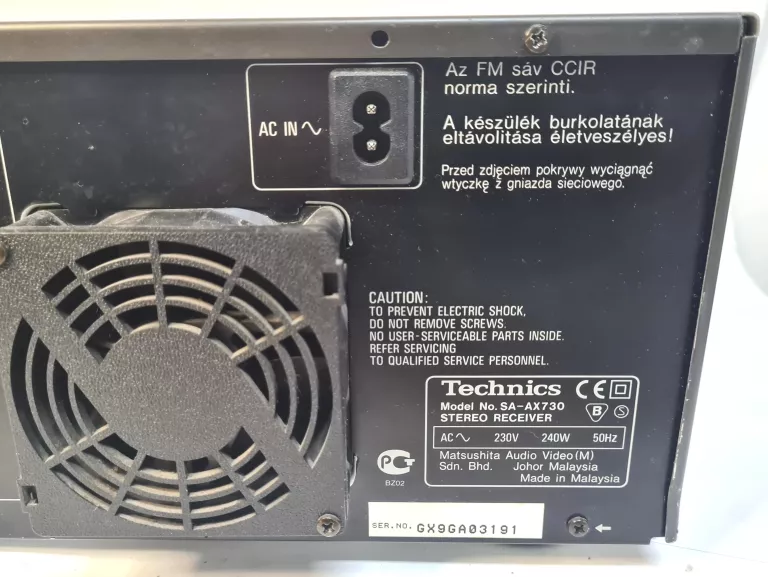 AMPLITUNER TECHNICS SA-AX730