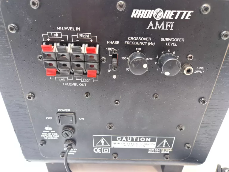 SUBWOOFER RADIONETTE AMFI