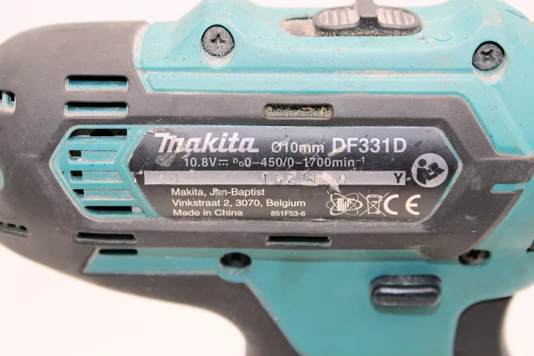 WIERTARKO-WKRĘTARKA AKUMULATOROWA MAKITA DF331D 10,8V