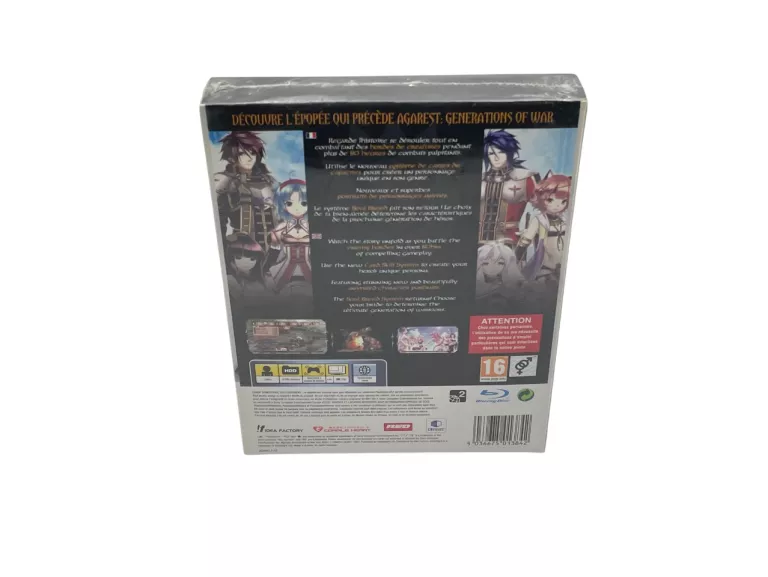 GRA AGAREST: GENERATIONS OF WAR ZERO COLLECTOR'S EDITION PS3 - ZAFOLIOWANA