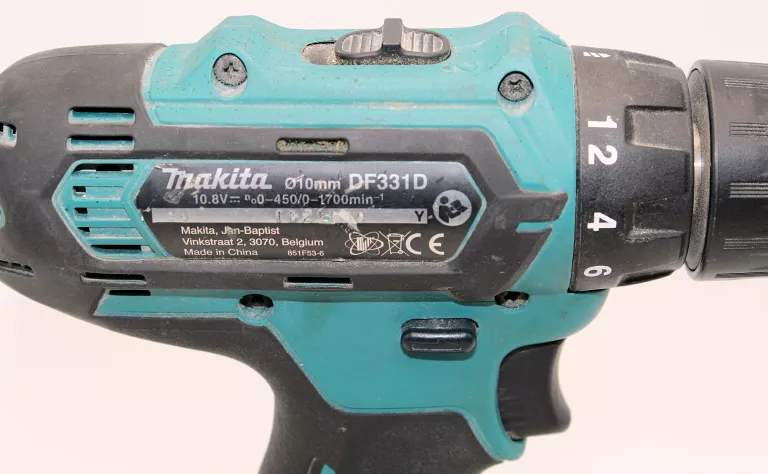 WIERTARKO-WKRĘTARKA AKUMULATOROWA MAKITA DF331D 10,8V