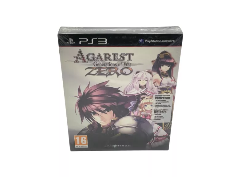 GRA AGAREST: GENERATIONS OF WAR ZERO COLLECTOR'S EDITION PS3 - ZAFOLIOWANA