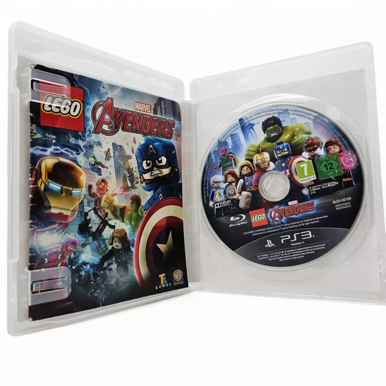 LEGO MARVEL AVENGERS PS3 PO POLSKU