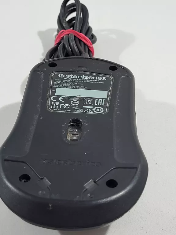 MYSZKA PRZEWODOWA STEELSERIES RIVAL 100 BLACK