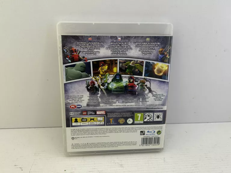 GRA NA PS3 LEGO MARVEL SUPER HEROES