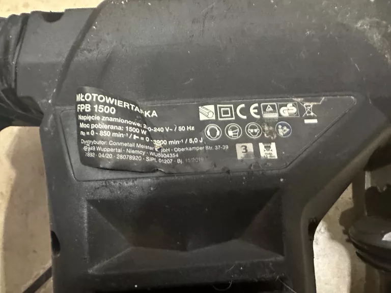 MŁOTOWIERTARKA FERREX FPB 1500 1500W