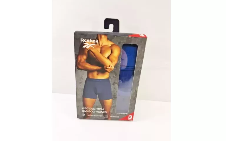 BOKSERKI REEBOK KOMPLET BIELIZNY COATES - AW24 (3-PACK) ROZM.M