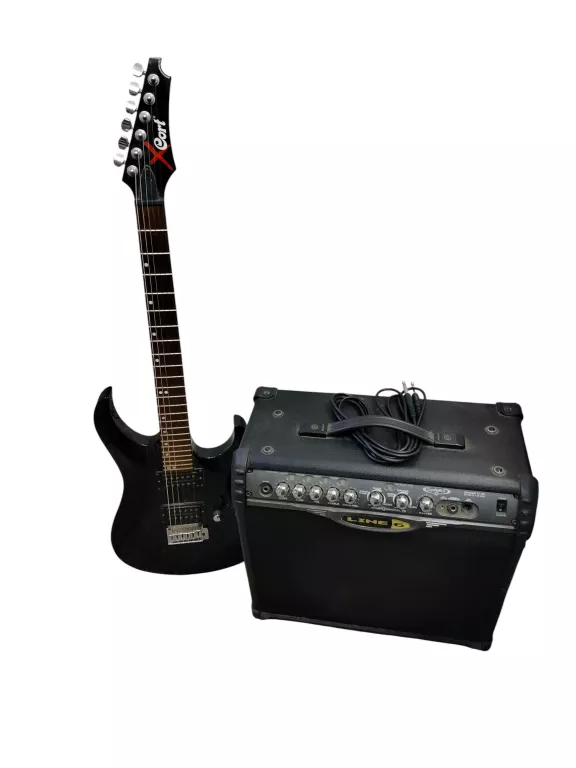 GITARA ELEKTRYCZNA CORT X2 ZE WZMACNIACZEM