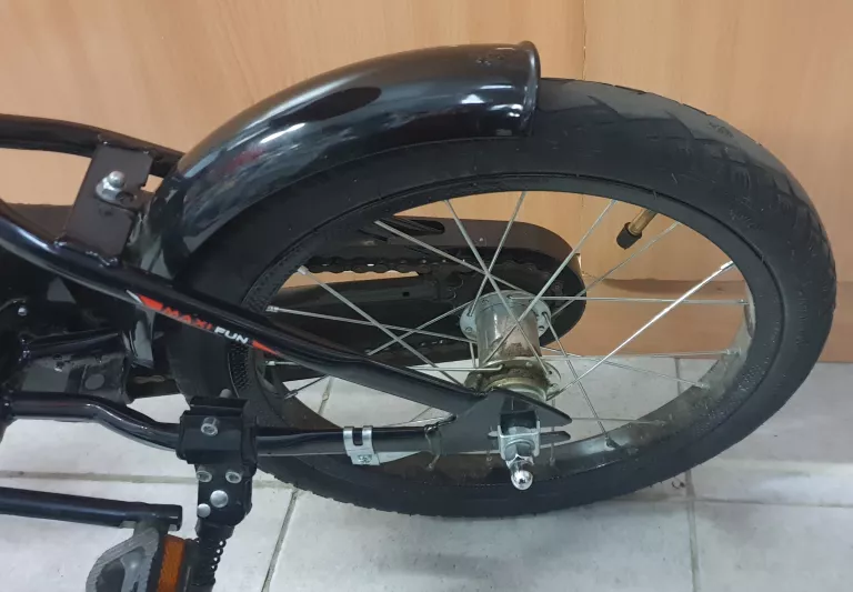 ROWER ROWEREK DLA DZIECI FIRMY HUSAR MAX 16’ + BOCZNE KÓŁKA