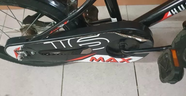 ROWER ROWEREK DLA DZIECI FIRMY HUSAR MAX 16’ + BOCZNE KÓŁKA