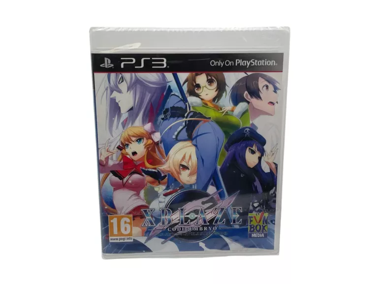 GRA XBLAZE CODE: EMBRYO SONY PLAYSTATION 3 - ZAFOLIOWANA!