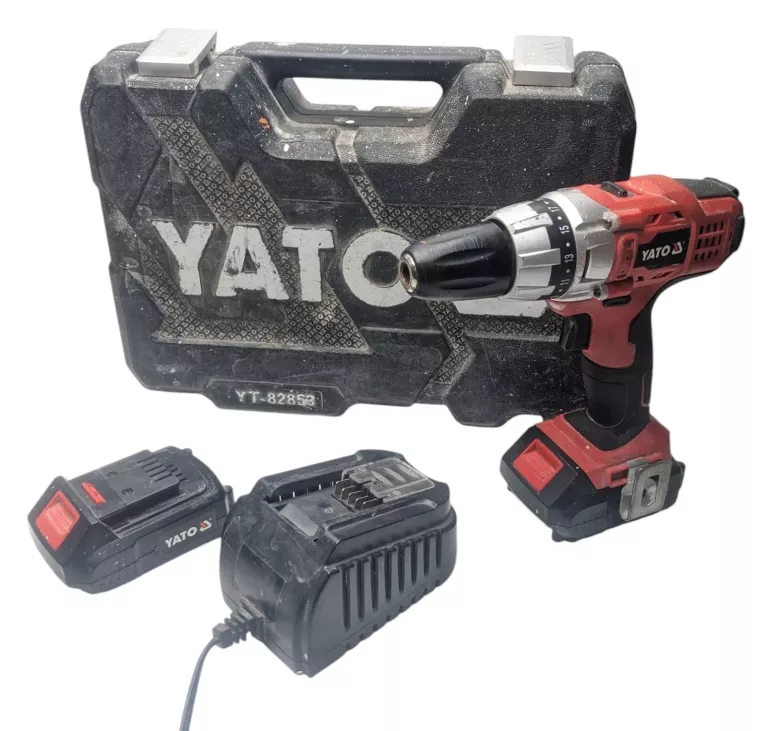 WKRĘTARKA AKUMULATOROWA YATO YT-82853 Z WYPOSAŻENIEM