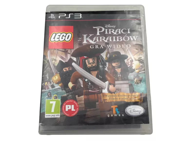 GRA NA PS3 LEGO PIRACI Z KARAIBÓW