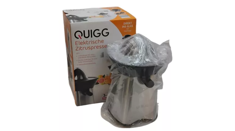 WYCISKARKA DO CYTRUSÓW QUIGG GT-CJ-01 SREBRNY/SZARY 60 W
