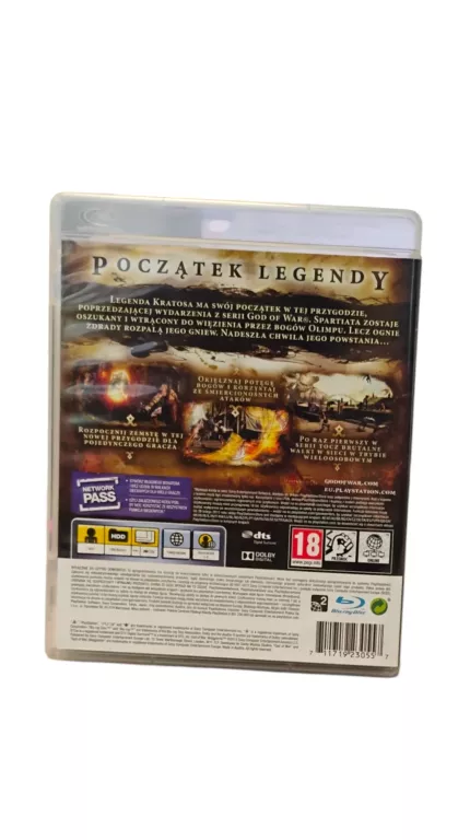 GOD OF WAR WSTĄPIENIE POLSKI DUBBING PS3