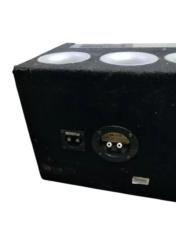 TUBA SAMOCHODOWA AUDIO PROJEKT ZE WZMACNIACZEM CRUNCH GTX 2200