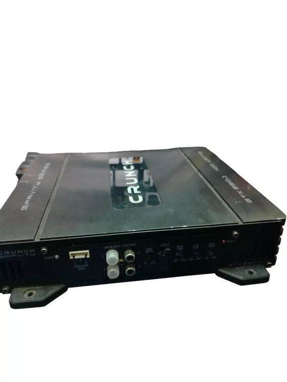 TUBA SAMOCHODOWA AUDIO PROJEKT ZE WZMACNIACZEM CRUNCH GTX 2200