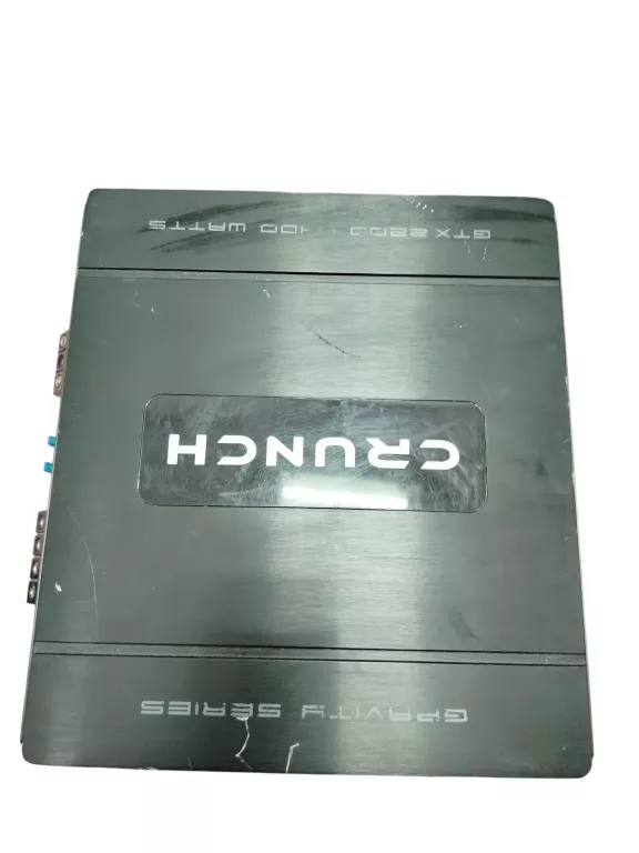 TUBA SAMOCHODOWA AUDIO PROJEKT ZE WZMACNIACZEM CRUNCH GTX 2200