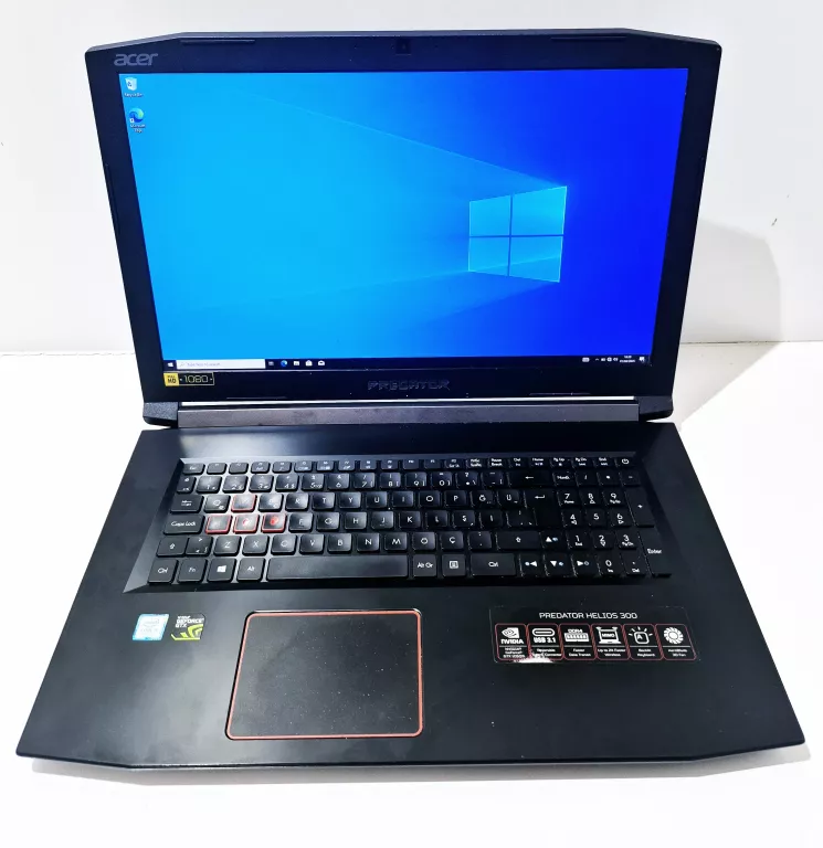 LAPTOP ACER PREDATOR PH317-52 I5 2,30GHZ 16GB DDR 500GB HDD