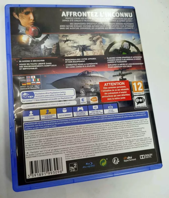 GRA PS4 ACE COMBAT 7