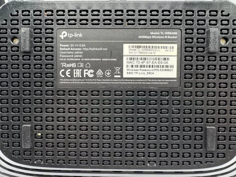 ROUTER TP LINK TL-WR940N
