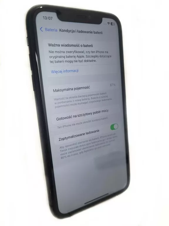 TELEFON APPLE IPHONE 11 64 GB ZESTAW