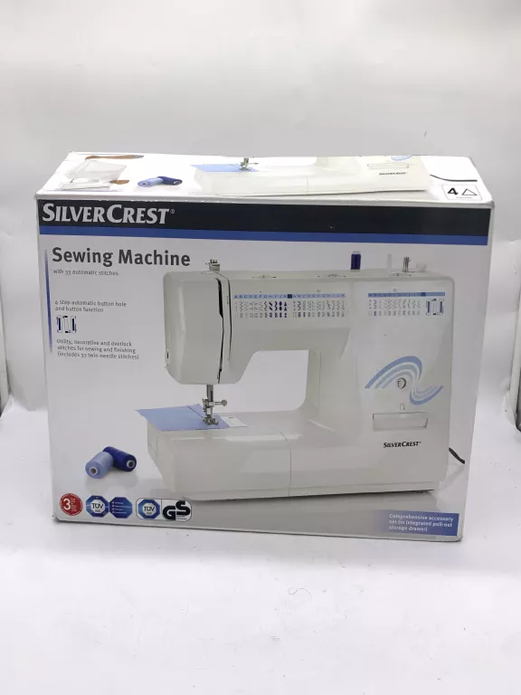 MASZYNA DO SZYCIA SILVERCREST SNM 33 A1
