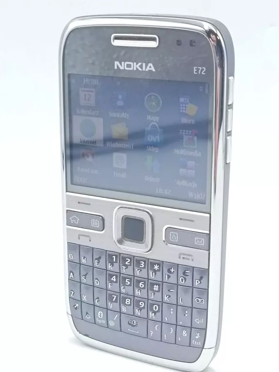 NOKIA E72 SREBRNA 5MPX