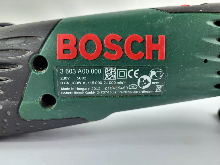 URZĄDZENIE WIELOFUNKCYJNE BOSCH PMF 180 E MULTI 180W