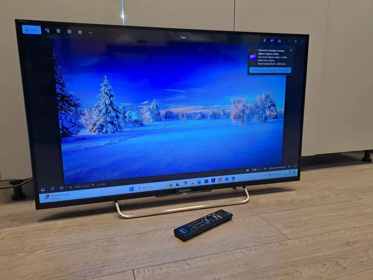 TELEWIZOR SONY 42'' KDL-42W828B NA ANDROIDZIE +PODSTAWKA+PILOT