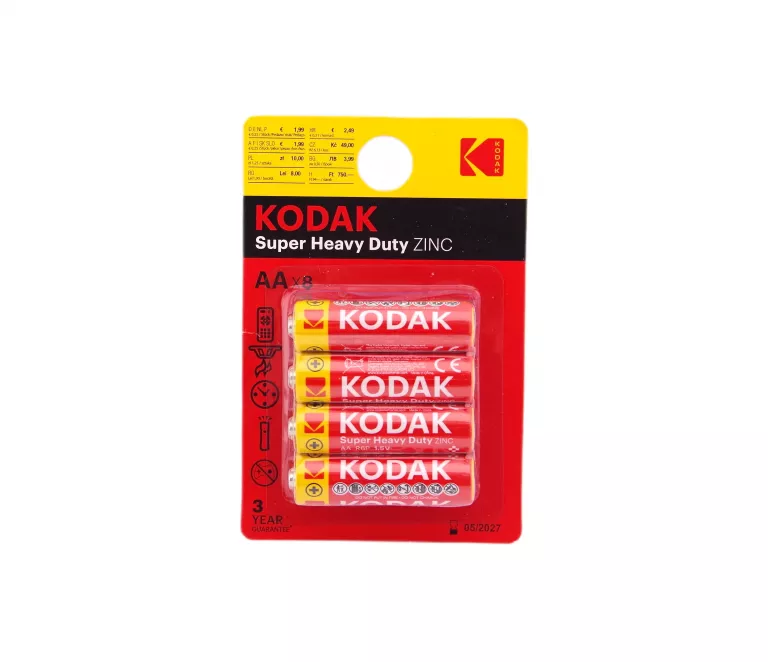 BATERIA AA KODAK BATERIE PALUSZKI R6P 8 SZT.