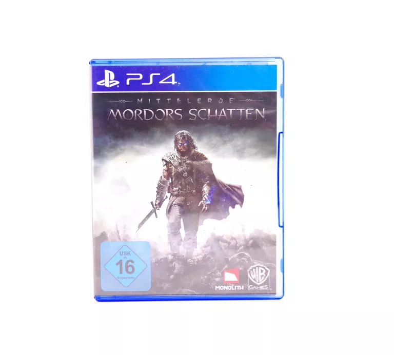 GRA PS4 MIDDLE-EARTH: SHADOW OF MORDOR PL/DE