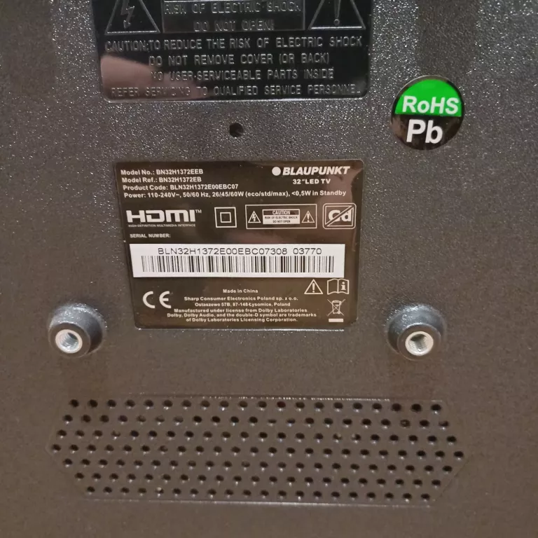 TELEWIZOR BLAUPUNKT 32 CALE BN32H1372EB