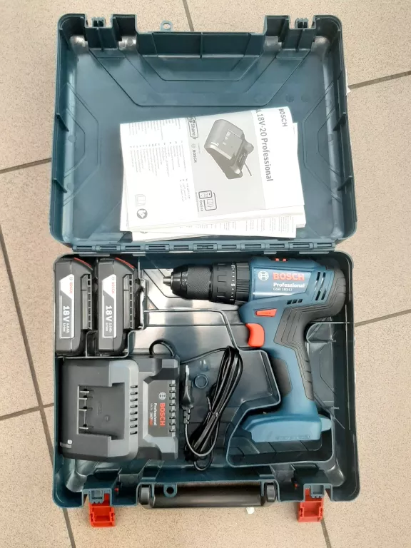 WIERTARKO-WKRĘTARKA BOSCH GSB 183-LI PROFESSIONAL ZESTAW