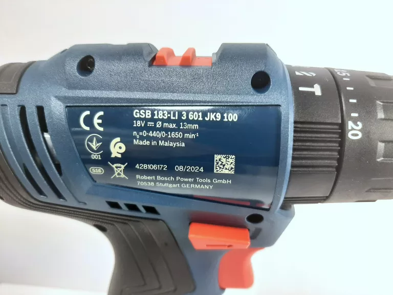 WIERTARKO-WKRĘTARKA BOSCH GSB 183-LI PROFESSIONAL ZESTAW