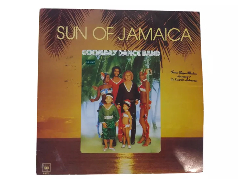 PŁYTA WINYLOWA SUN OF JAMAICA GOOMBAY DANCE BAND