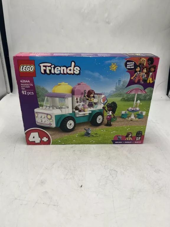 LEGO 42644 FRIENDS FURGONETKA Z LODAMI W MIEŚCIE HEARTLAKE