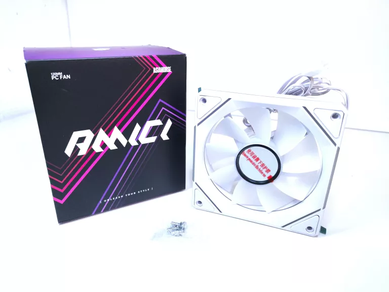 WENTYLATORY ASIAHORSE AMICI-5GT RGB PC FANS / 3 SZTUKI