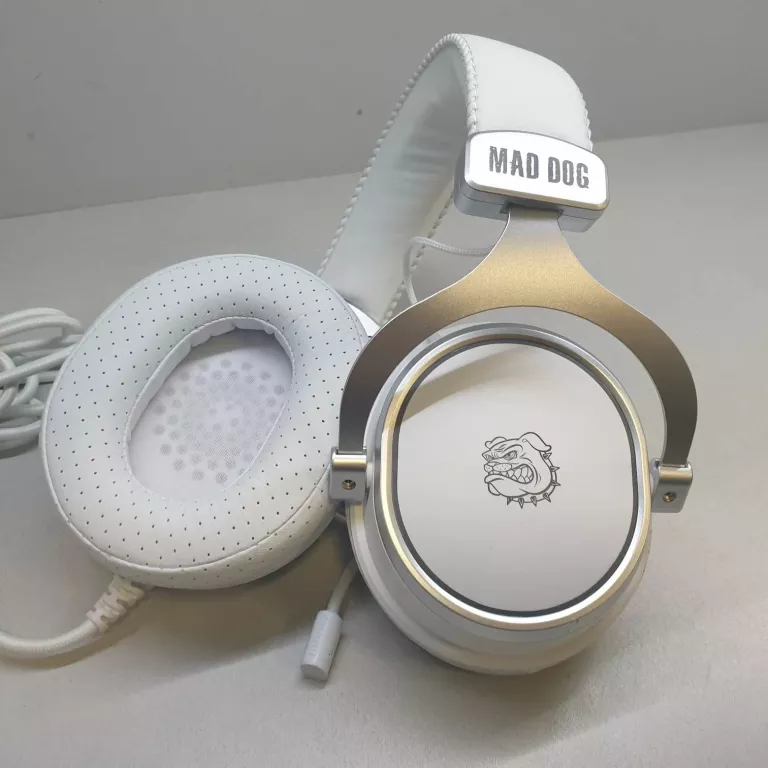 SŁUCHAWKI NAUSZNE MAD DOG GH800W BIAŁE
