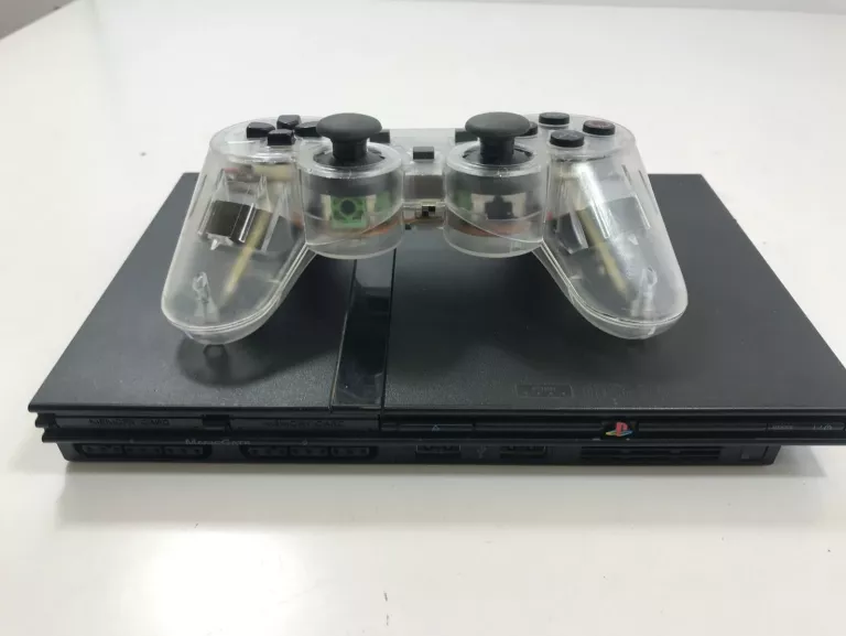 KONSOLA PS2 SLIM + KABLE+1 PAD