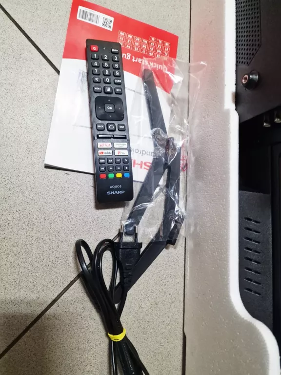 TELEWIZOR SHARP 40FH7EA 40" LED ANDROID TV KOMPLET