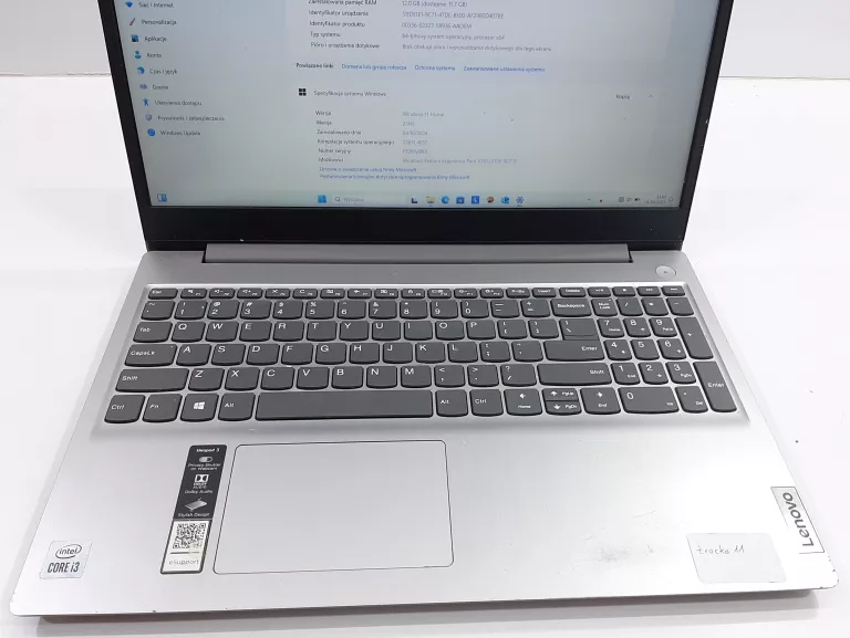 LAPTOP LENOVO IDEAPAD 3-15IIL05 15.6 FHD I3 12GB RAM