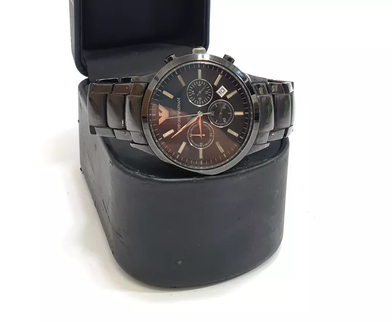 MĘSKI ZEGAREK EMPORIO ARMANI AR-2453 - CZARNY