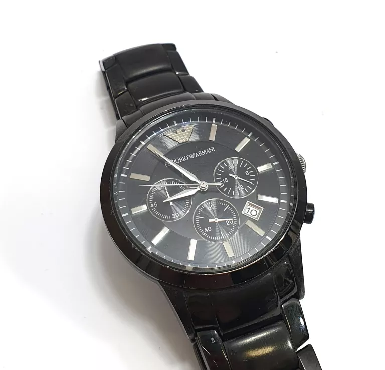 MĘSKI ZEGAREK EMPORIO ARMANI AR-2453 - CZARNY