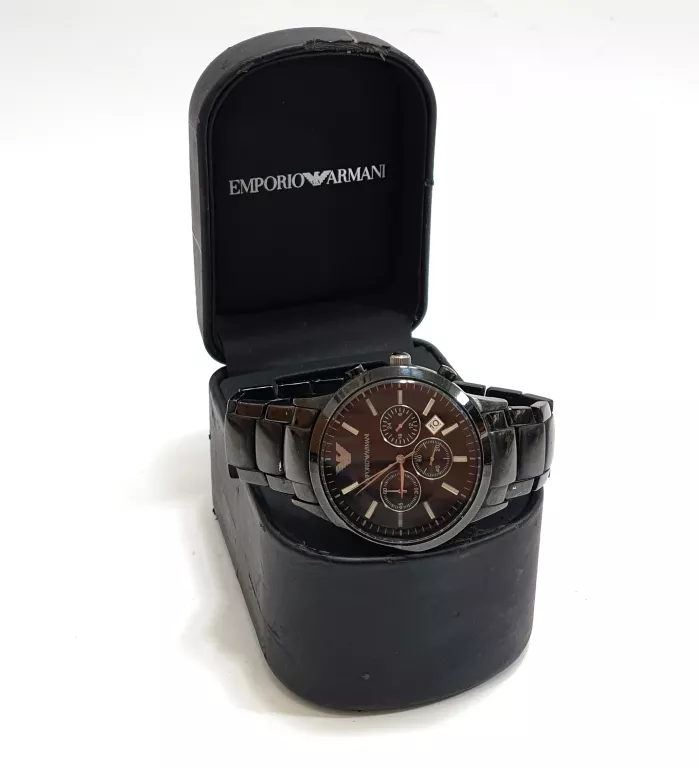 MĘSKI ZEGAREK EMPORIO ARMANI AR-2453 - CZARNY