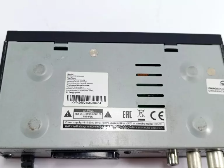 DEKODER SKYMASTER STB M265 DVB-T/T2